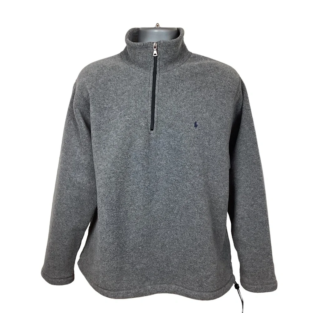 POLO by Ralph Lauren Pullover Fleece Gray